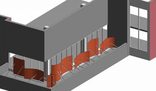Sculpture Install Design – ORMC Roof